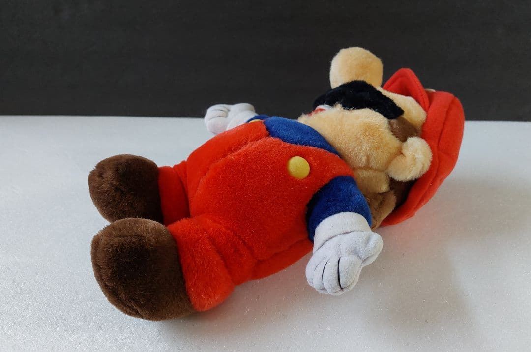 スーパーマリオブラザーズ マリオ ぬいぐるみ レトロ
