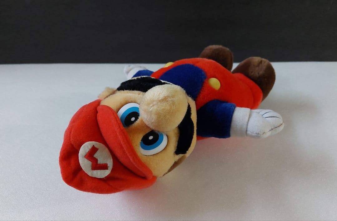 スーパーマリオブラザーズ マリオ ぬいぐるみ レトロ