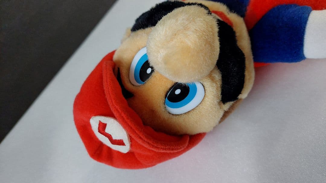 スーパーマリオブラザーズ マリオ ぬいぐるみ レトロ