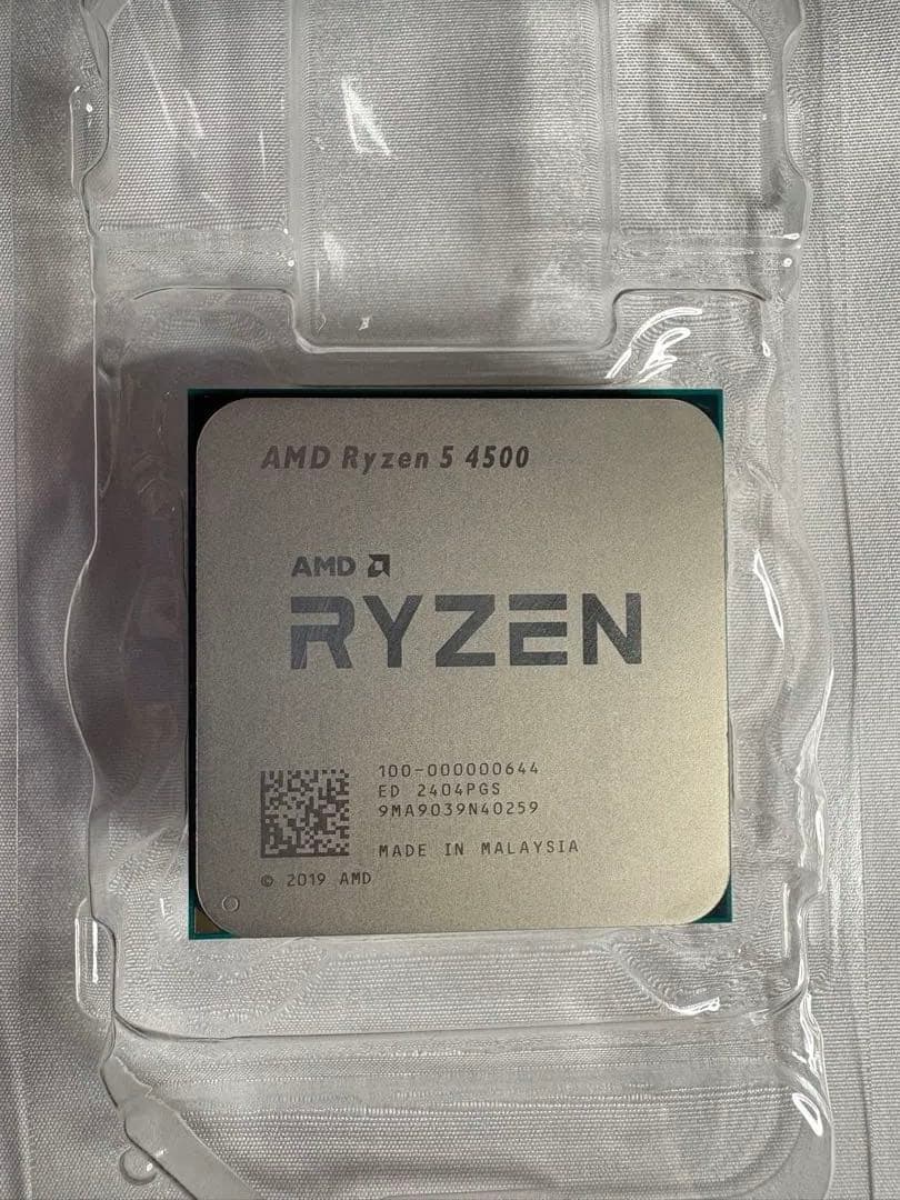 AMD Ryzen5 4500 CPUクーラー付き