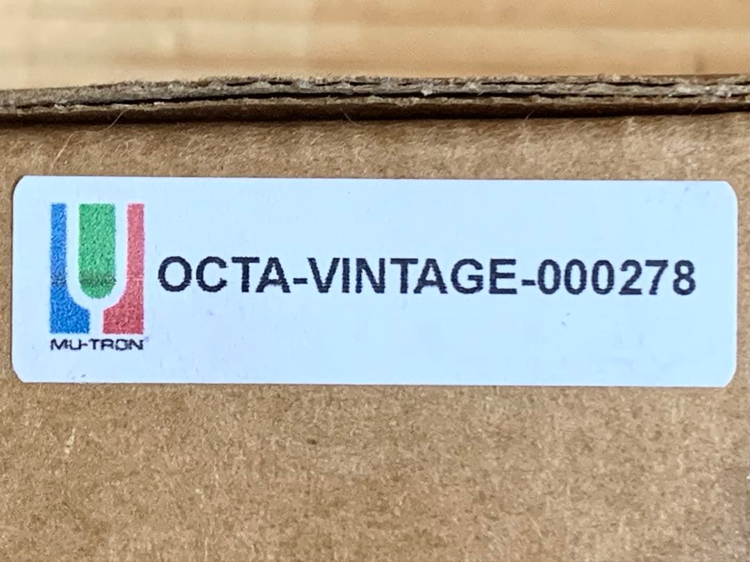 初期型 MU-TRON OCTAVE DIVIDER オクターバー ベース 美品