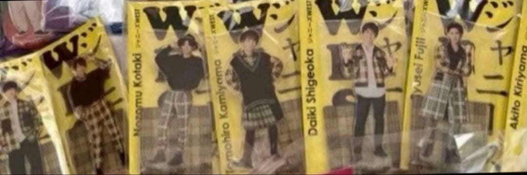 ジャニーズWEST 歴代アクリルスタンドセット
