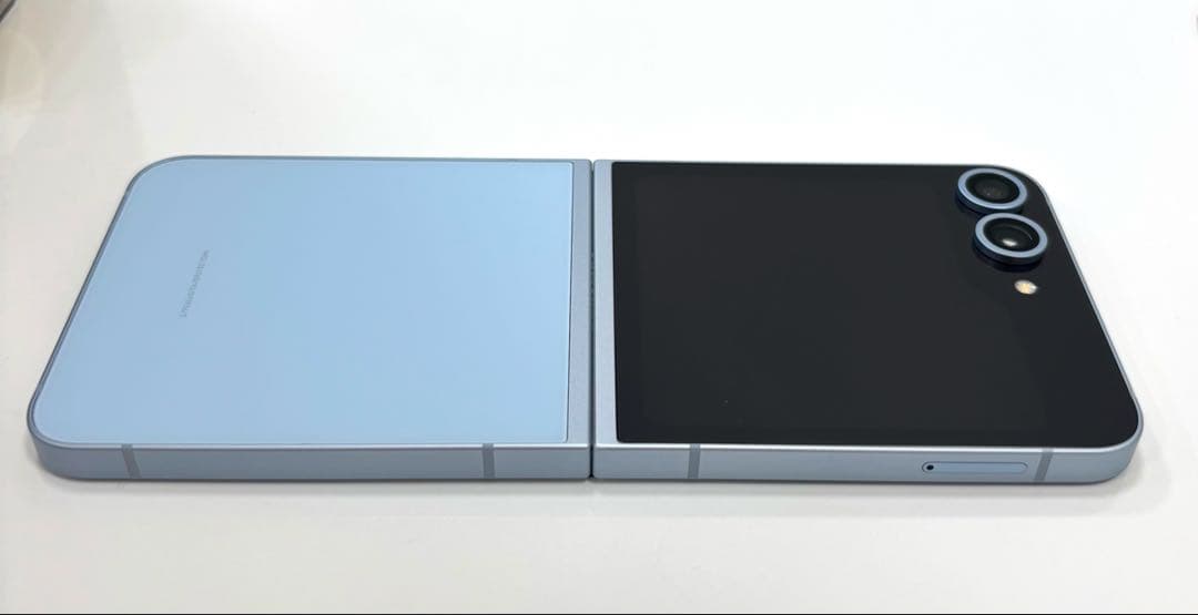 ④ 超美品　GALAXYＺFiip 6★256G ブルー