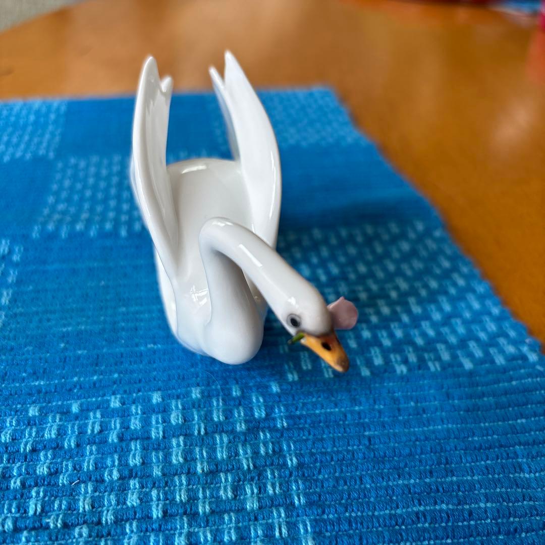 白鳥のナプキンリング