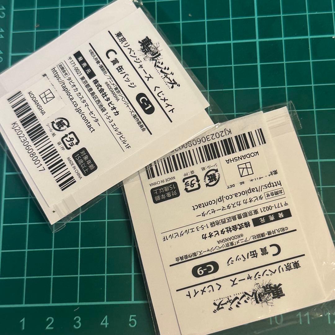 東京リベンジャーズ　くじメイト　缶バッジ　花垣武道　summer splash