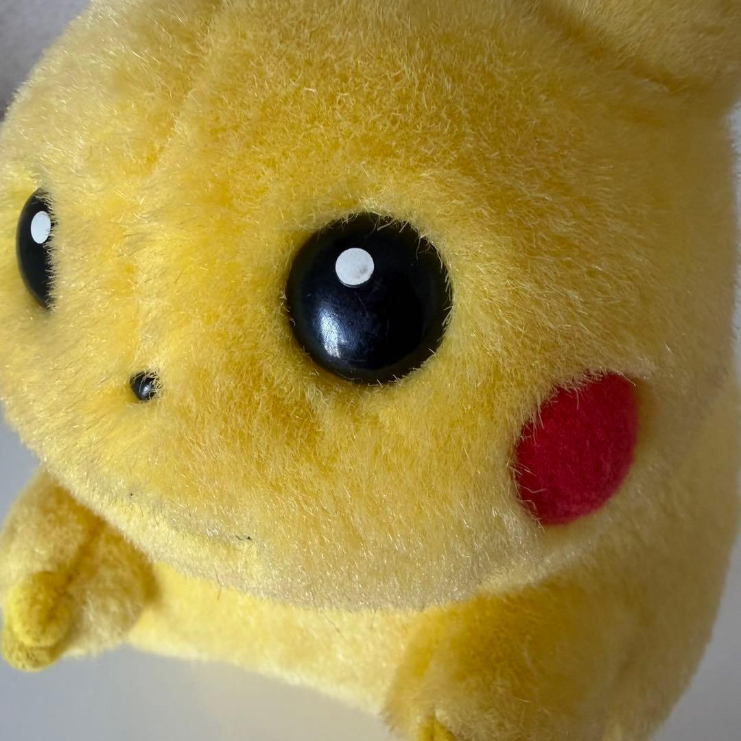 ポケモン　ピカチュウ ぬいぐるみ 初期 TOMY 音が鳴る