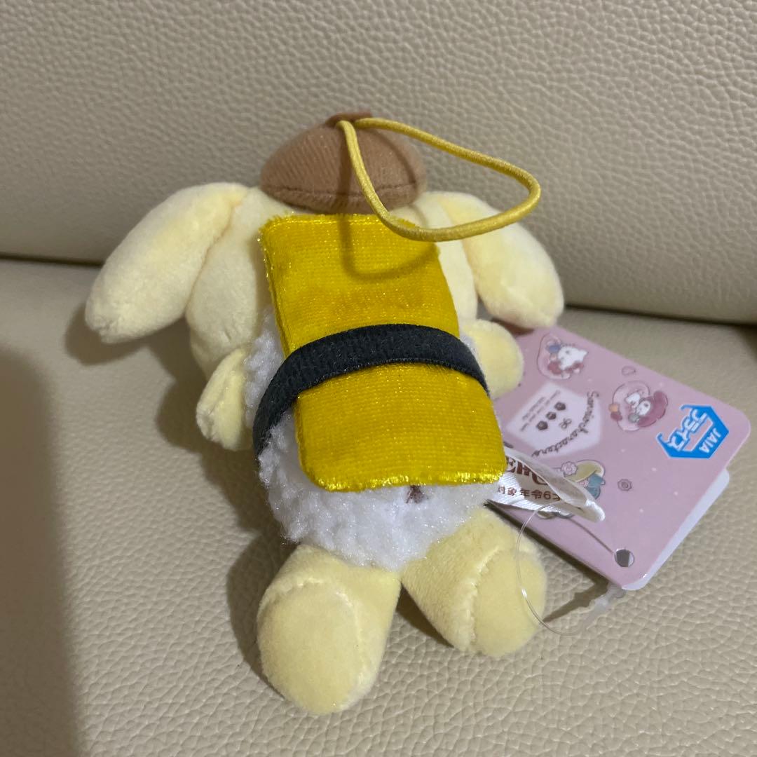 サンリオ　ポムポムプリンマスコット夢見るエンジェルなど 5点とエコバッグ１点