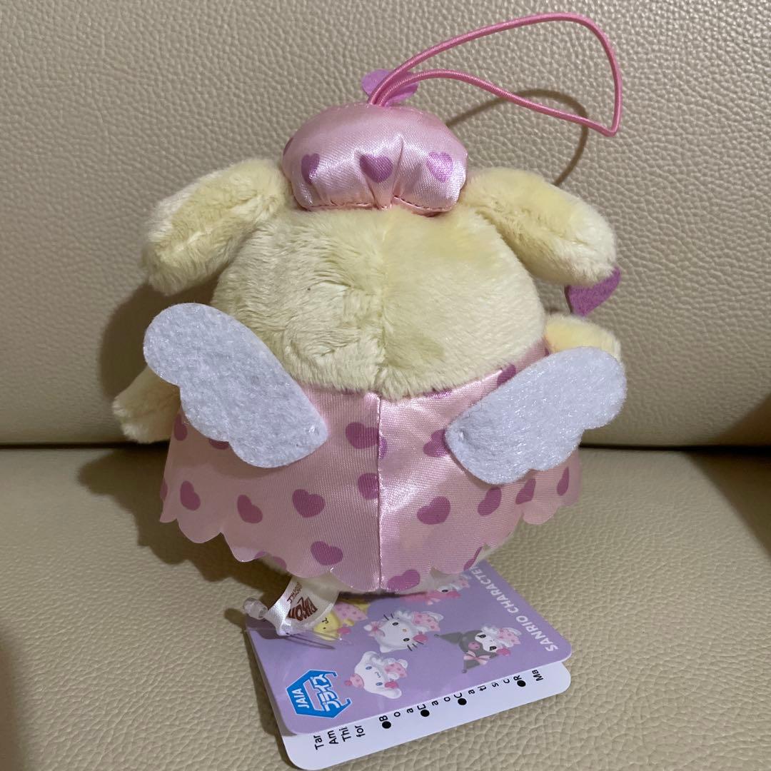 サンリオ　ポムポムプリンマスコット夢見るエンジェルなど 5点とエコバッグ１点