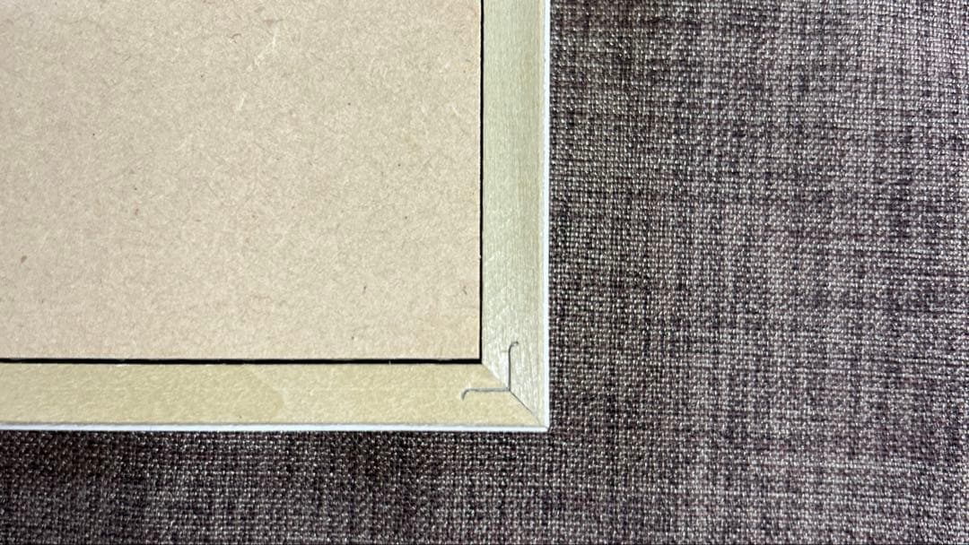 ハンドメイド　刺繍画　自然風景　完成品　フレーム付き