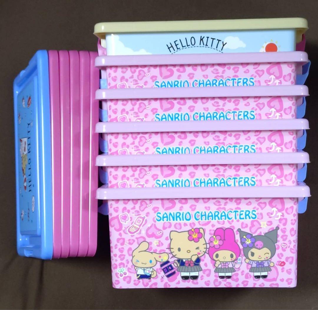 日焼けキティ コンテナボックス 6個セット