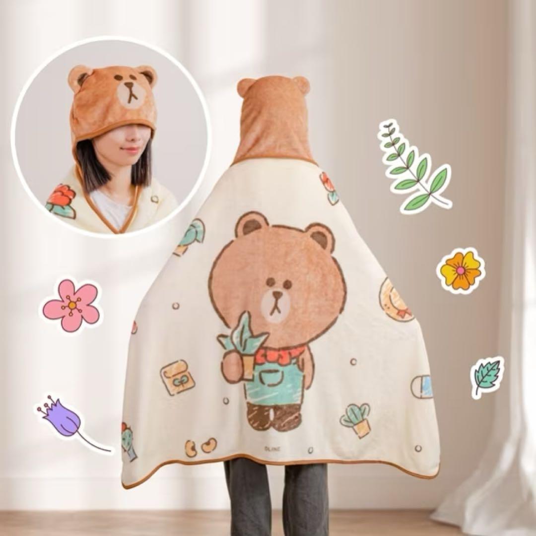 台湾限定！LINEフレンズ ブランケット