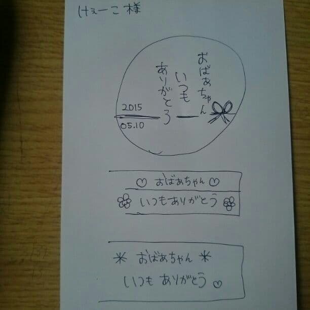 けぇーこ様確認用