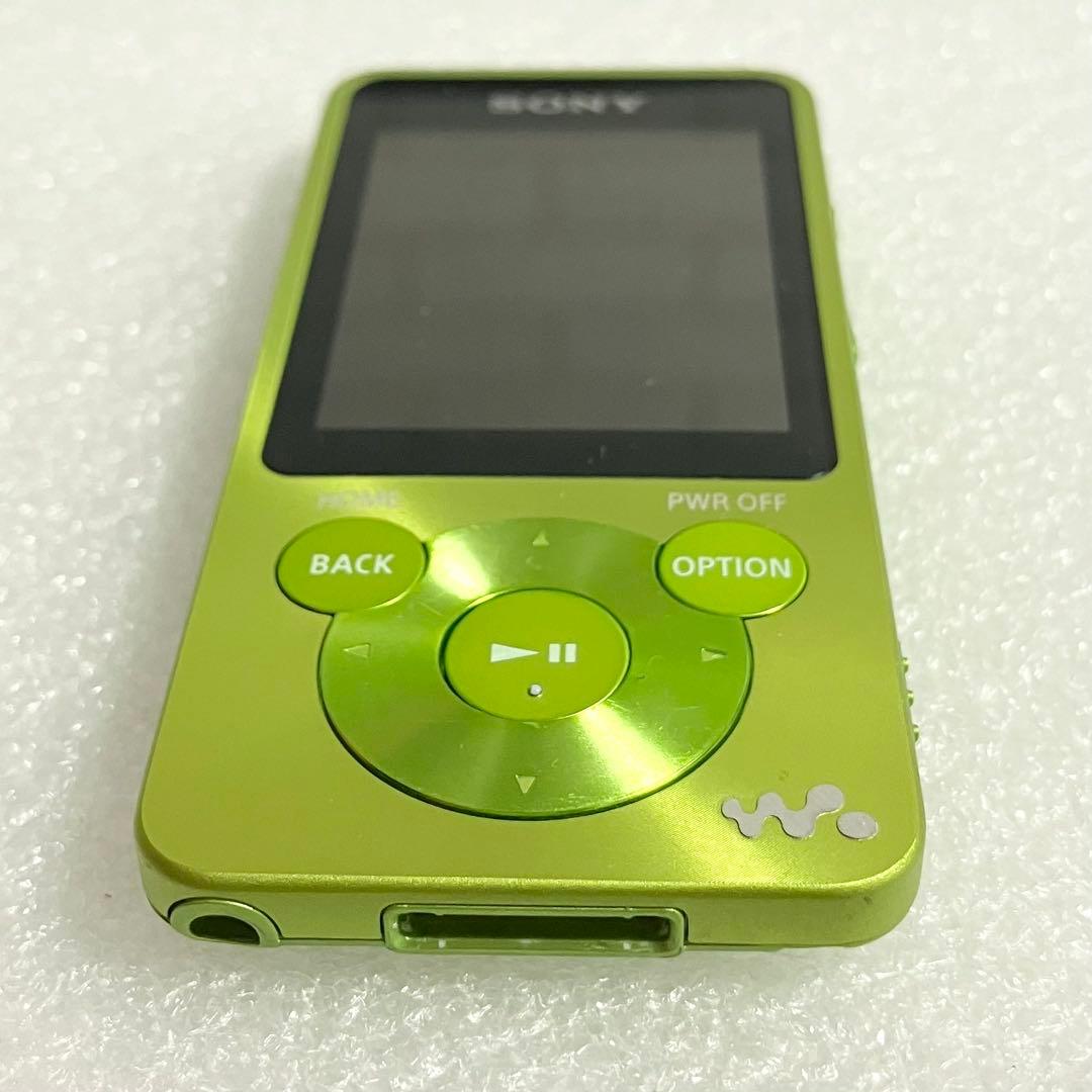 【バッテリー良好】　SONY ウォークマン　NW-S785 16GB ライム