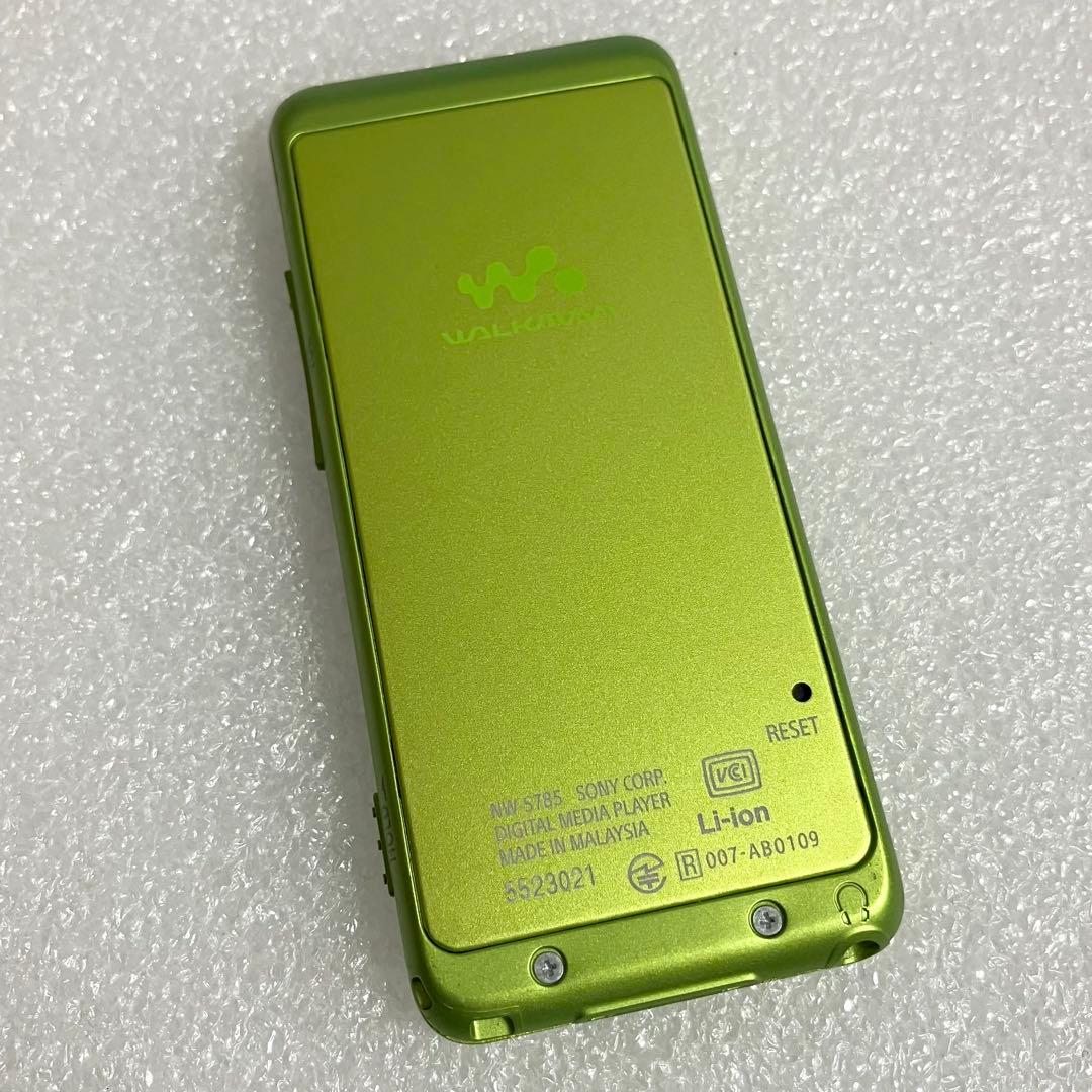 【バッテリー良好】　SONY ウォークマン　NW-S785 16GB ライム