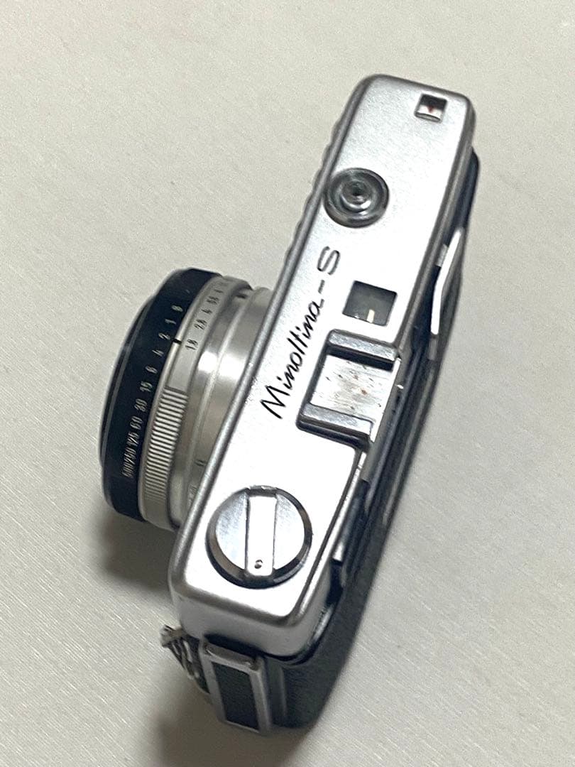 動作品MINOLTAミノルチナS f1.8 40mm ミノルタ　フィルムカメラ