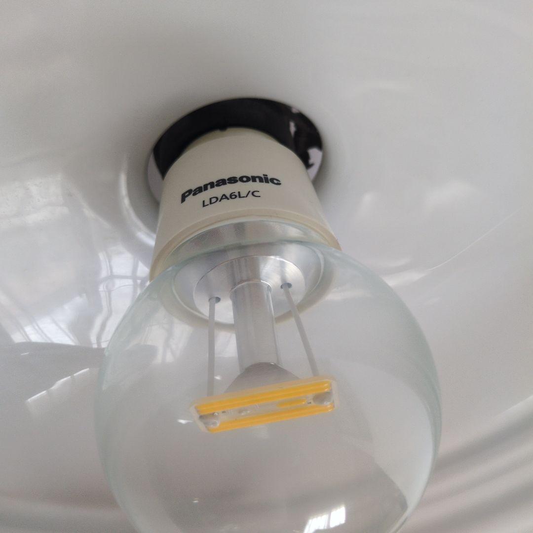 昭和レトロ ペンダントライト 電笠　ランプ ミルクガラス 乳白色