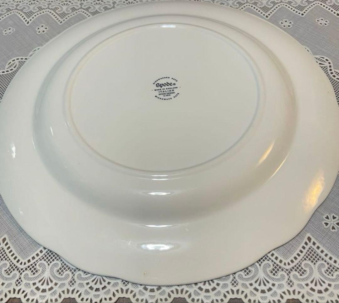 スポード Blue Italian ディナープレート 4枚セット英国製　定番人気