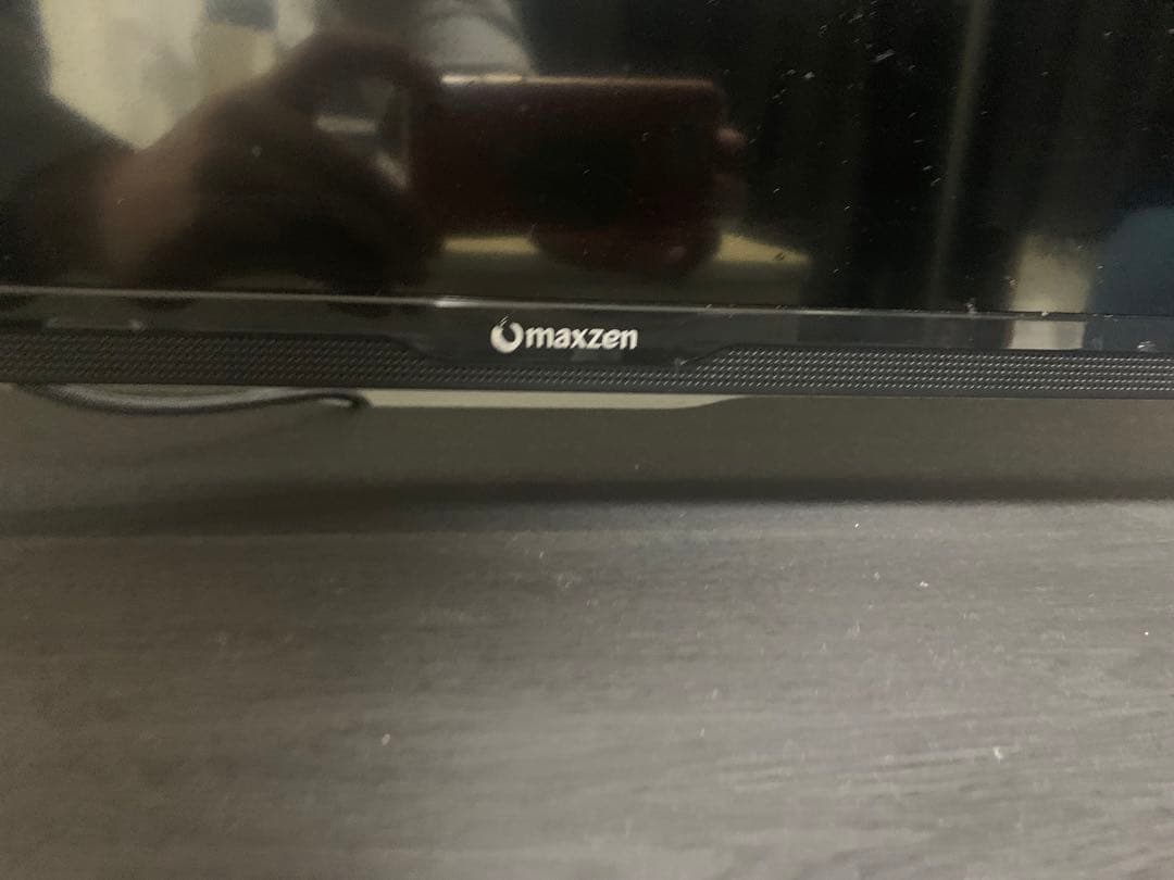 引き取り限定　55インチ 液晶テレビ maxzen HDD付き