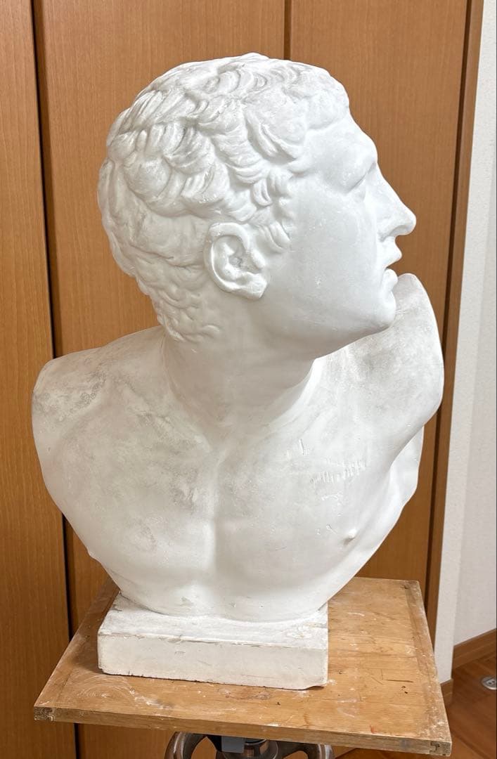 【引取り限定】石膏像　ボルゲーゼの闘士