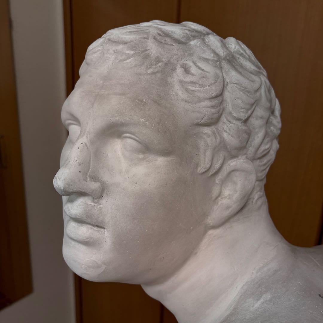 【引取り限定】石膏像　ボルゲーゼの闘士