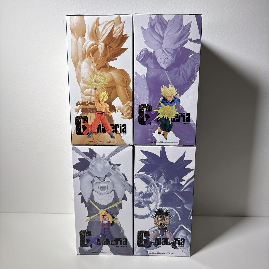 ドラゴンボールZ G×materia フィギュア 4体セット 悟空 悟飯 未開封