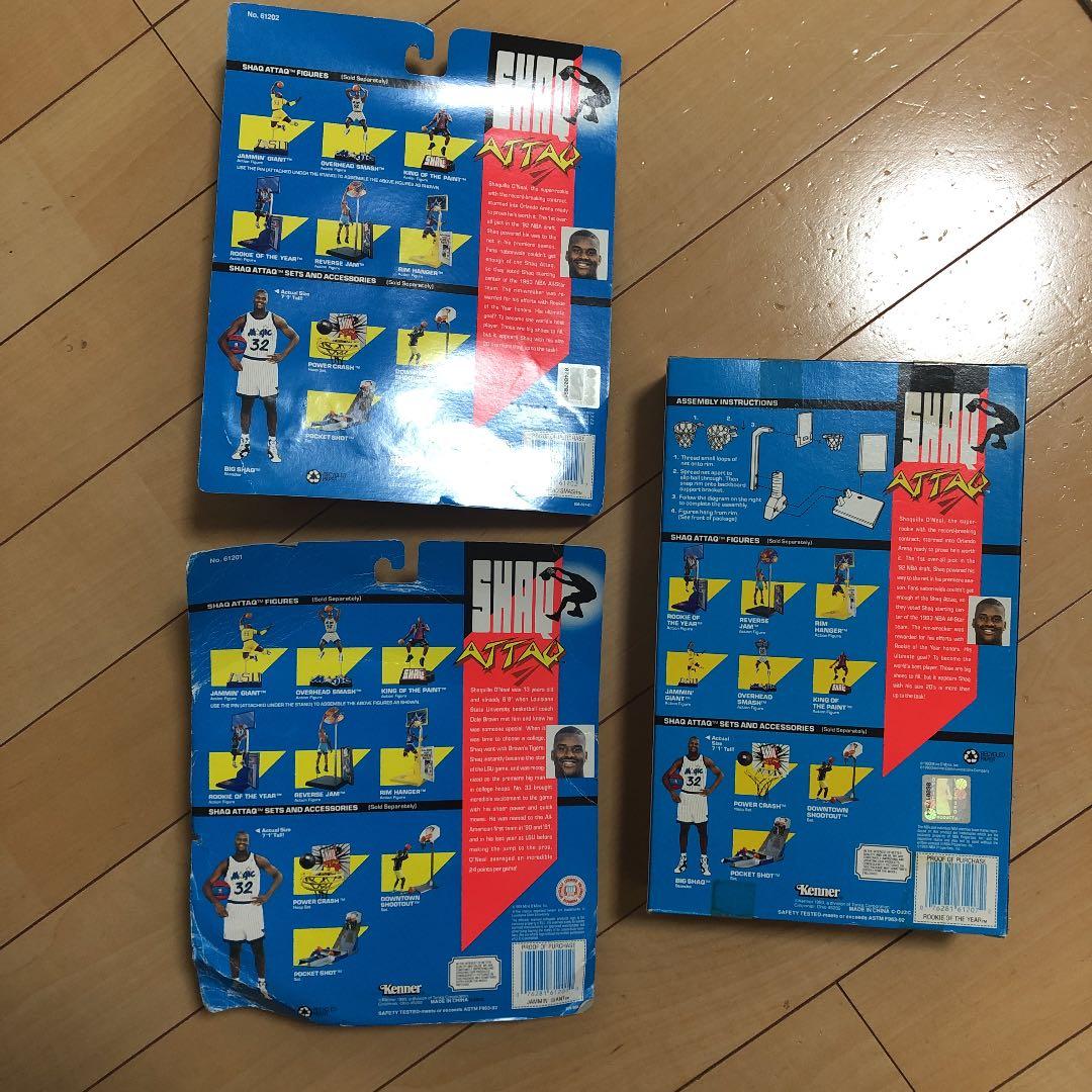 シャキールオニールのフィギュア3点セット