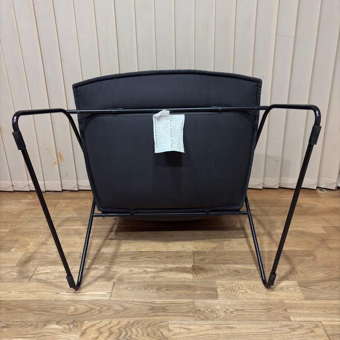 【廃盤】IKEA VILLSTAD チェア シングルソファ 限定品 1人掛け 黒