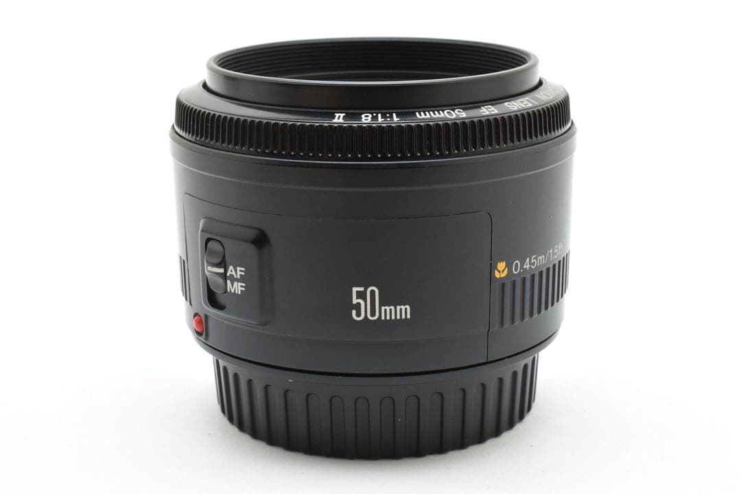 付属品付き　キャノン単焦点レンズ /Canon EF 50mm F1.8 II