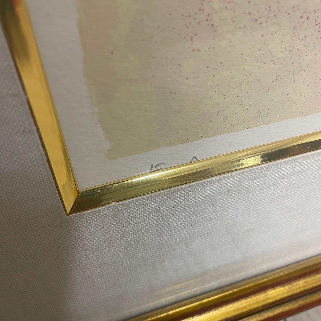 J・ピエール・カシニョール 浜辺のブーケ リトグラフ 絵画 希少