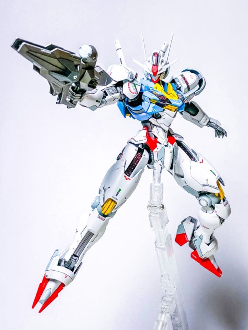フルメカニクス 1/100 ガンダムエアリアル 塗装済み完成品