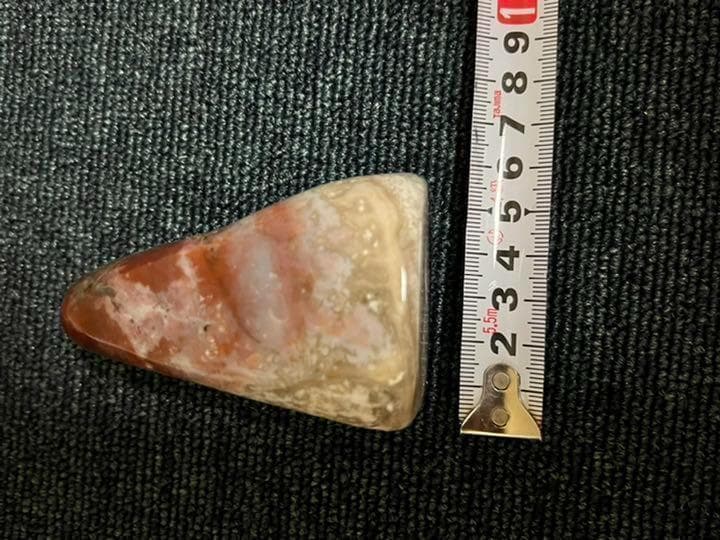 【 罪障を滅却する 】超綺麗・天然石 スレイマンアゲート 原石置物