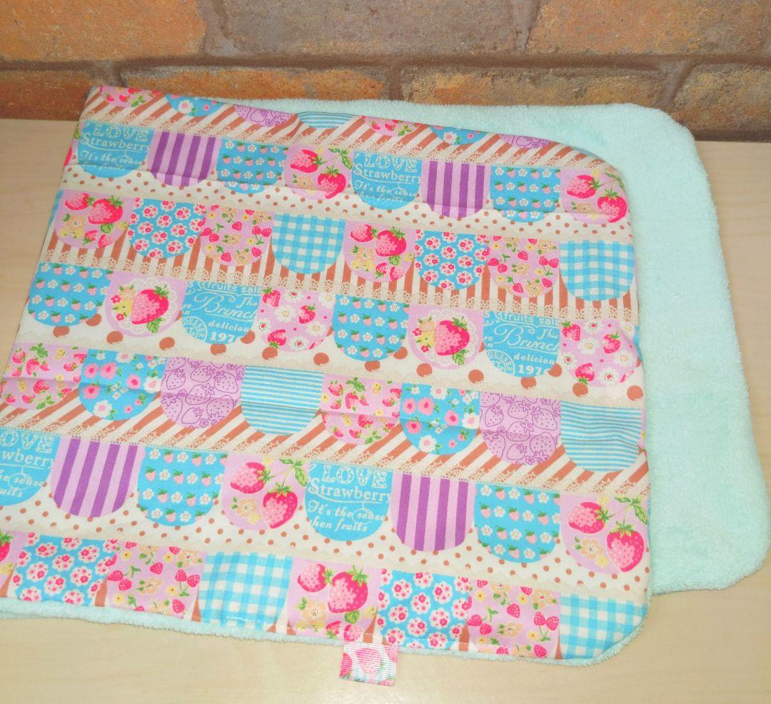 専用♥感謝特価❤みかん＊柔ふわ❤ヘアドライタオル♥ベリーコットン。ブルー♥