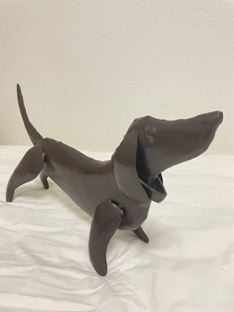 ヴィンテージ　アイアン犬置物