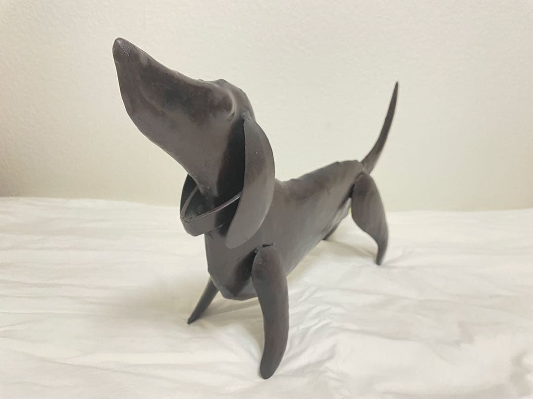 ヴィンテージ　アイアン犬置物