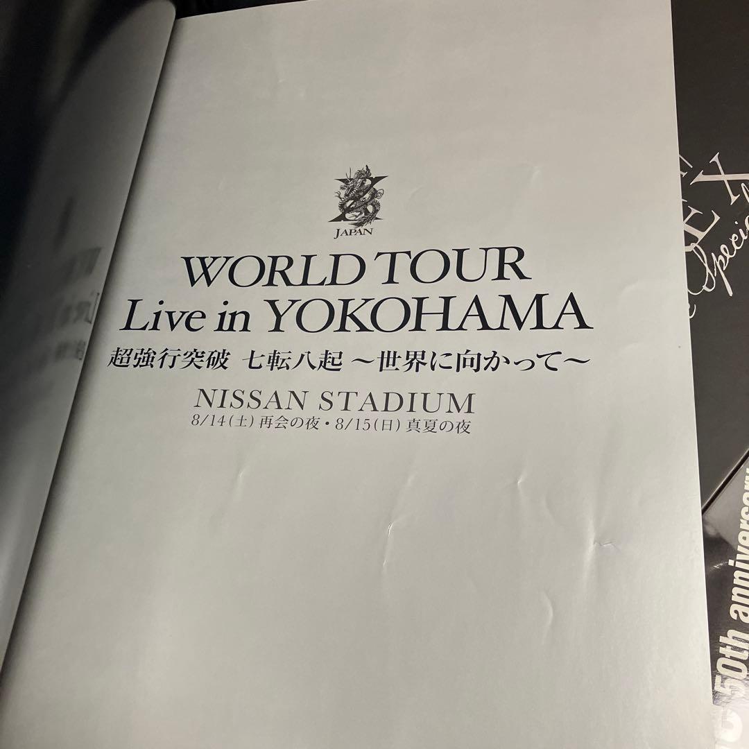 XJAPAN WORLD TOUR パンフ タオル パズル クリアファイル