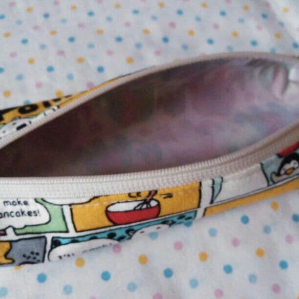 売り切れ しろくまペンケース　ぞうさん防水撥水ラミネート