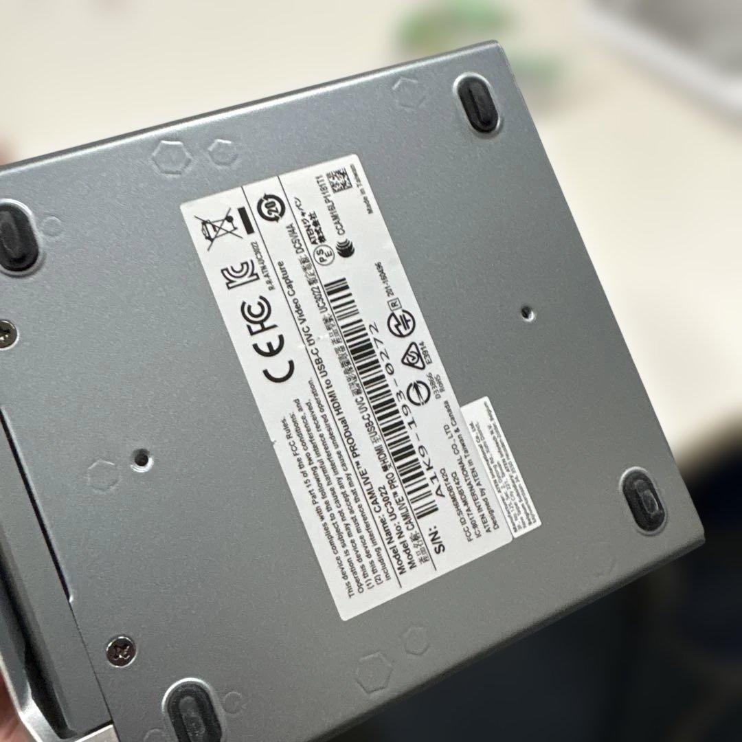 ATEN HDMI ビデオキャプチャー　UC3022