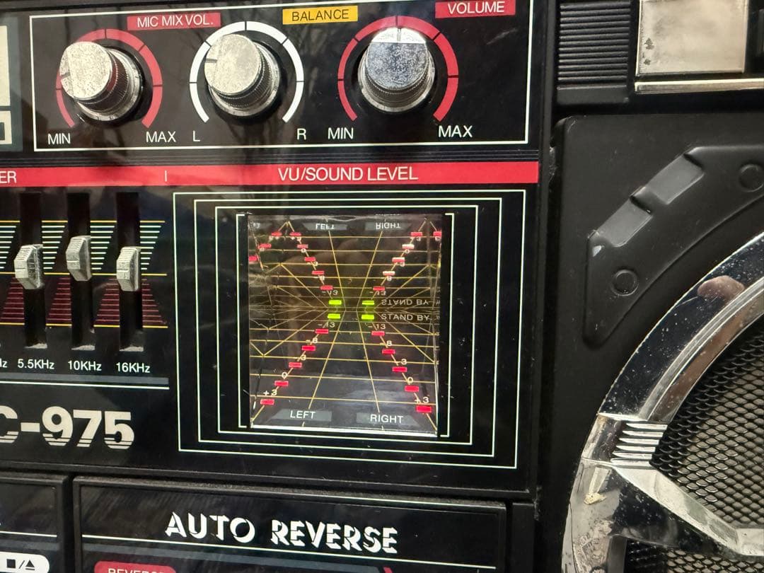 LASONIC TRC-975 ラソニック　ラジカセ