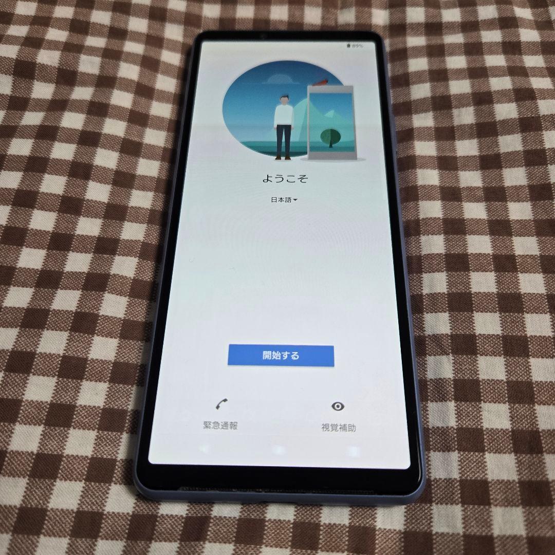 【Android】XPERIA10Ⅲ　ブルー【au】