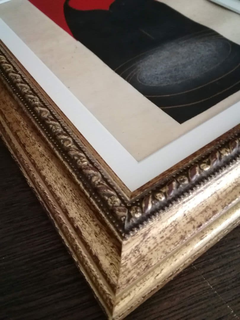 逸品　木版画　絵封筒　レア物未裁断　京都京極さくら井屋　大正ロマン　アンティーク