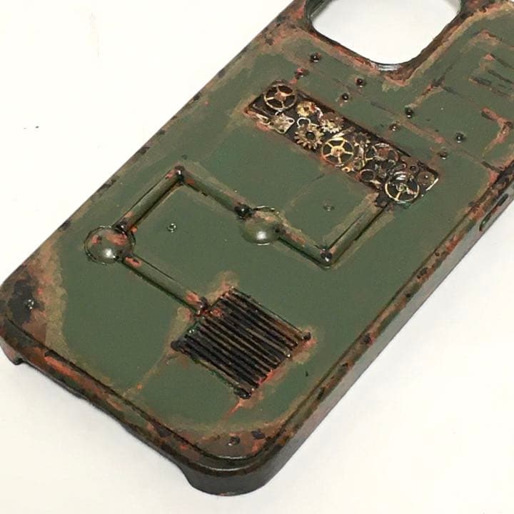 スペースギアGIアーミーiPhone1 2pro他対応スマホケース