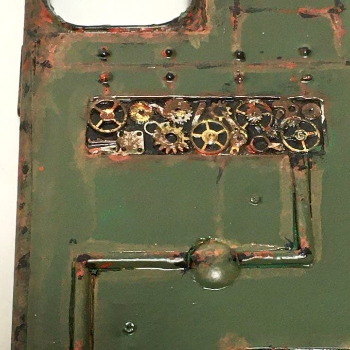 スペースギアGIアーミーiPhone1 2pro他対応スマホケース