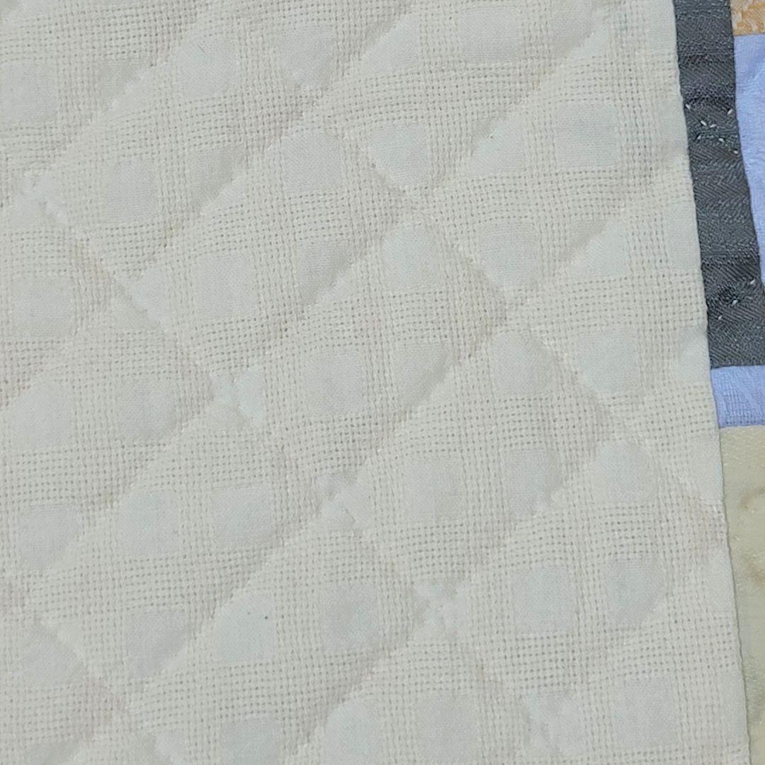 センターラグ１枚&ランチョンマットセット　パッチワーク仕上げ