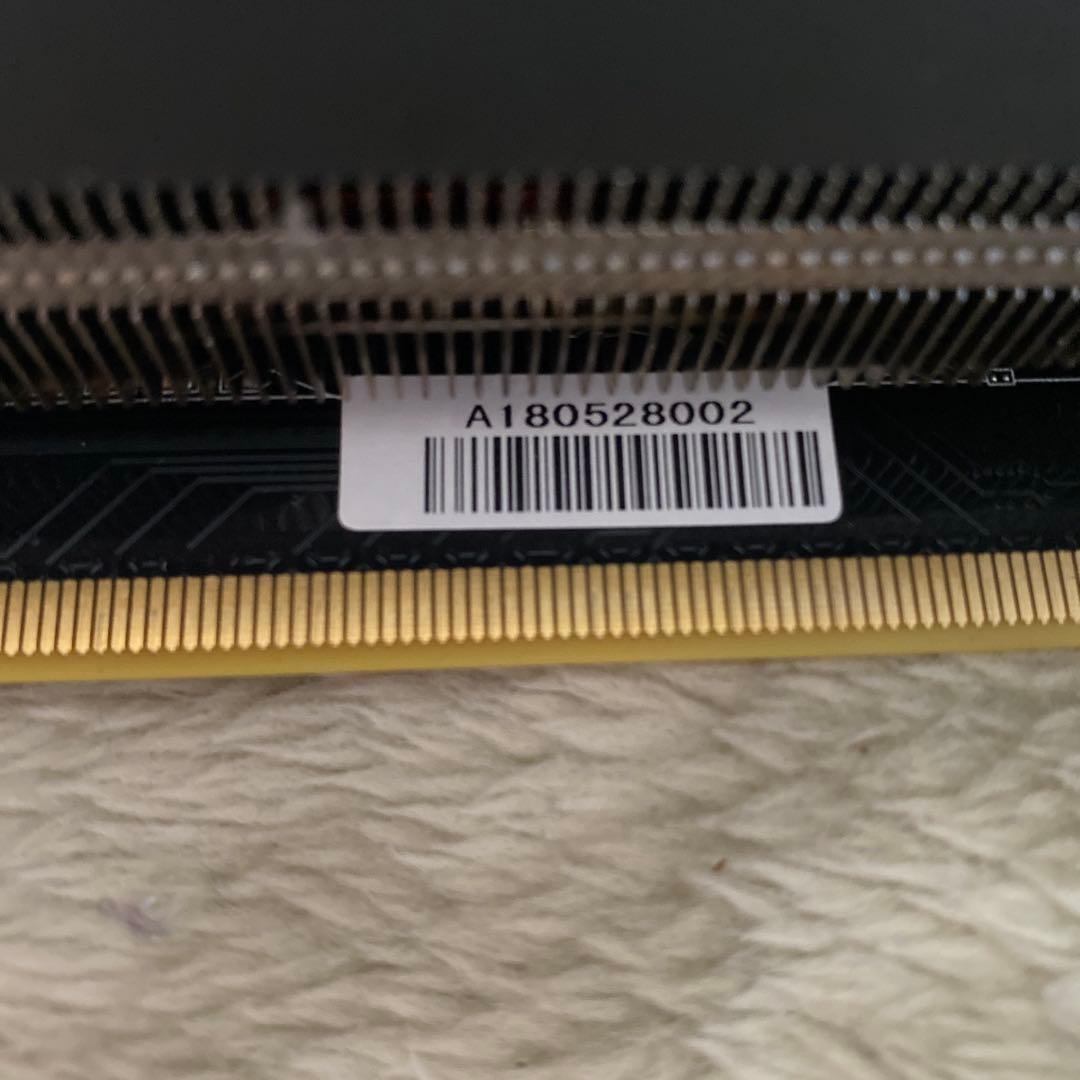 動作確認済み GeForce GTX 1080ti 8pin*2