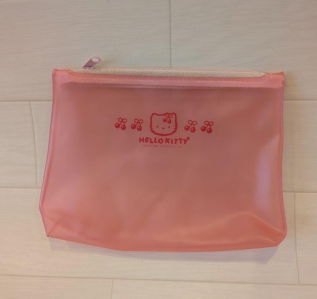 レトロ　ハローキティ　さくらんぼ　ビニールポーチ　1998　激レア　チェリー