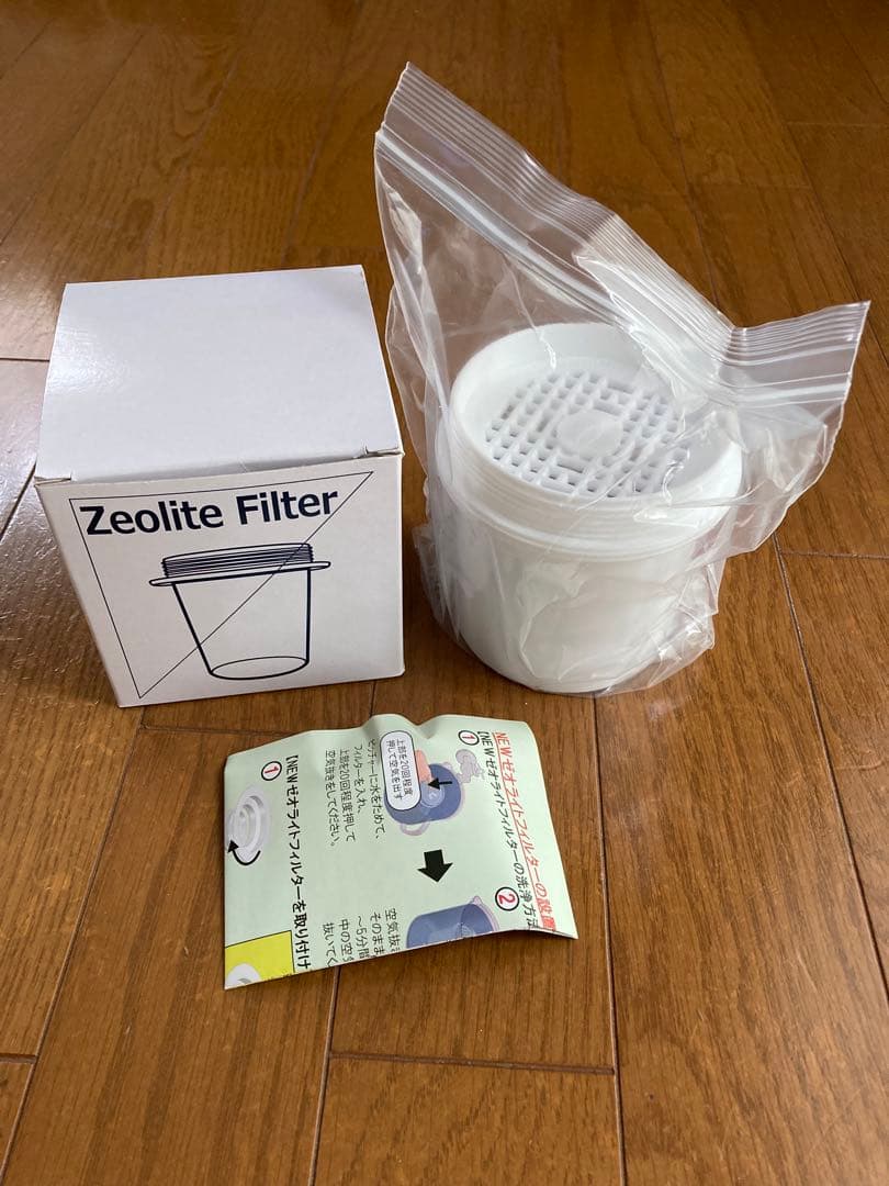 NEWゼオライトフィルター(セット枠無し) クラブエコウォーター、ポタポタクラブ