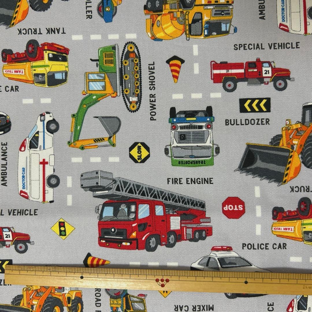 o11 オーダーOK 働く車　グレイ