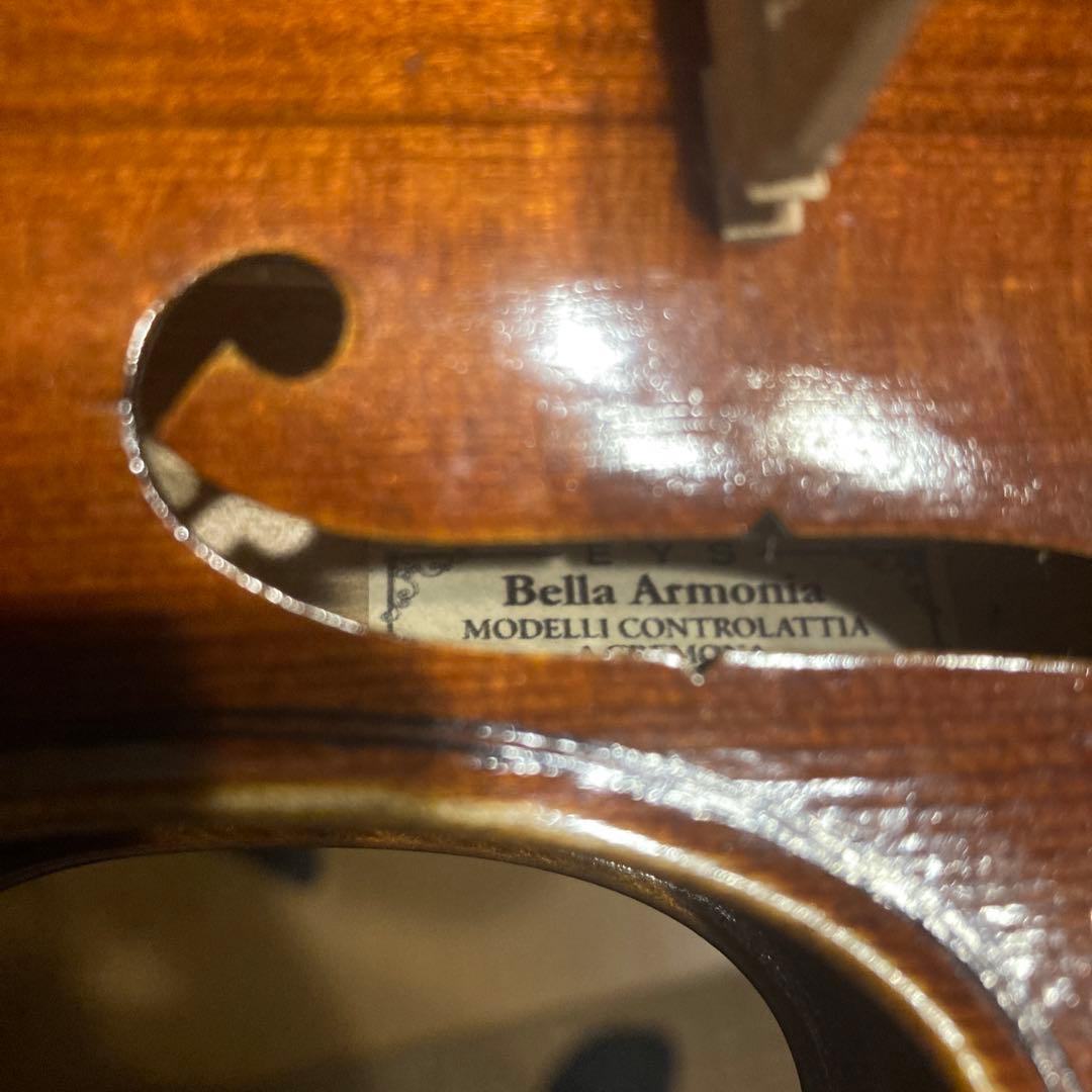 送料無料】Bella Armonia バイオリン1/8 子供用 付属品ケース付き