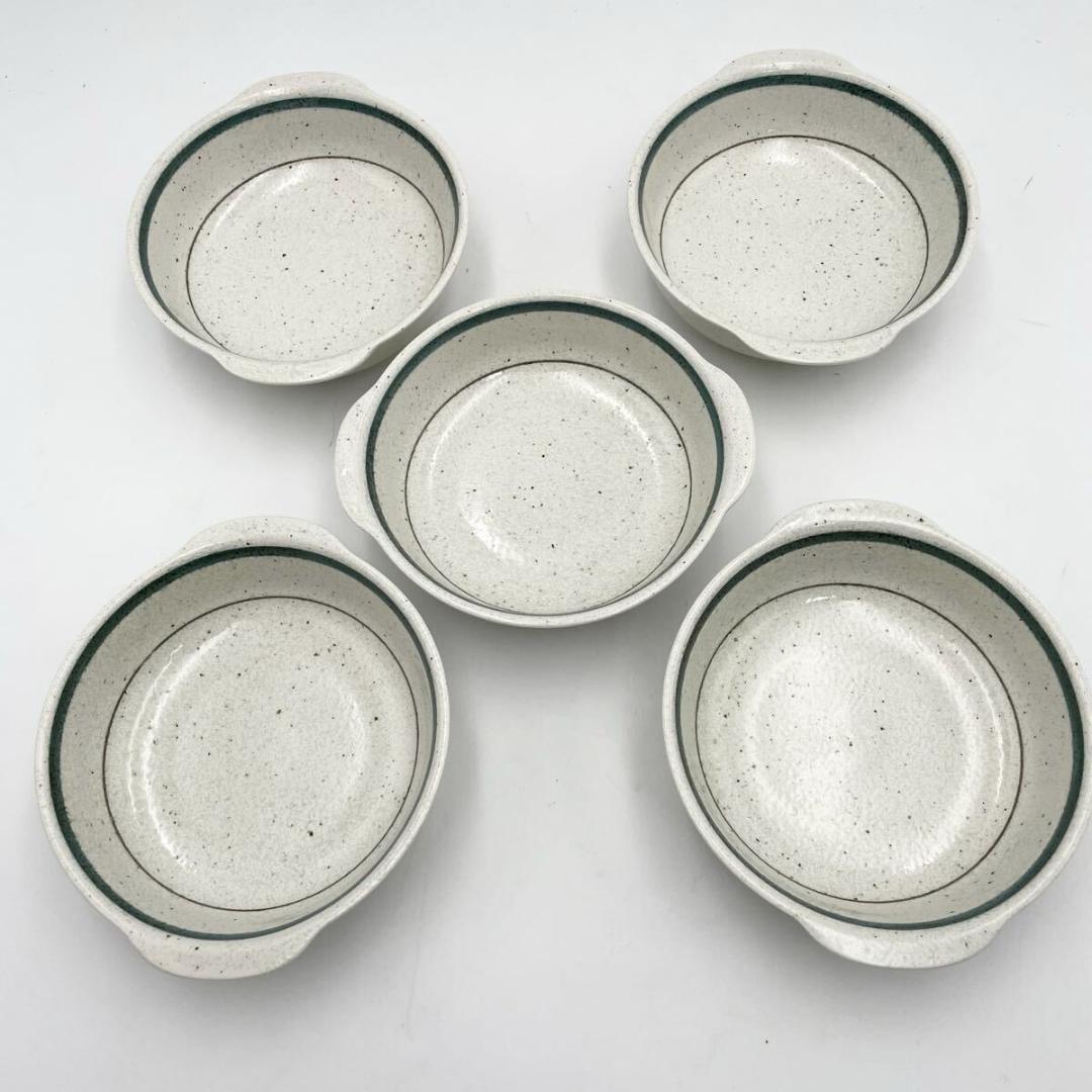 新品未使用 たち吉 アダム&イブ 食器 中皿 サラダボウル ５枚セット 箱付き