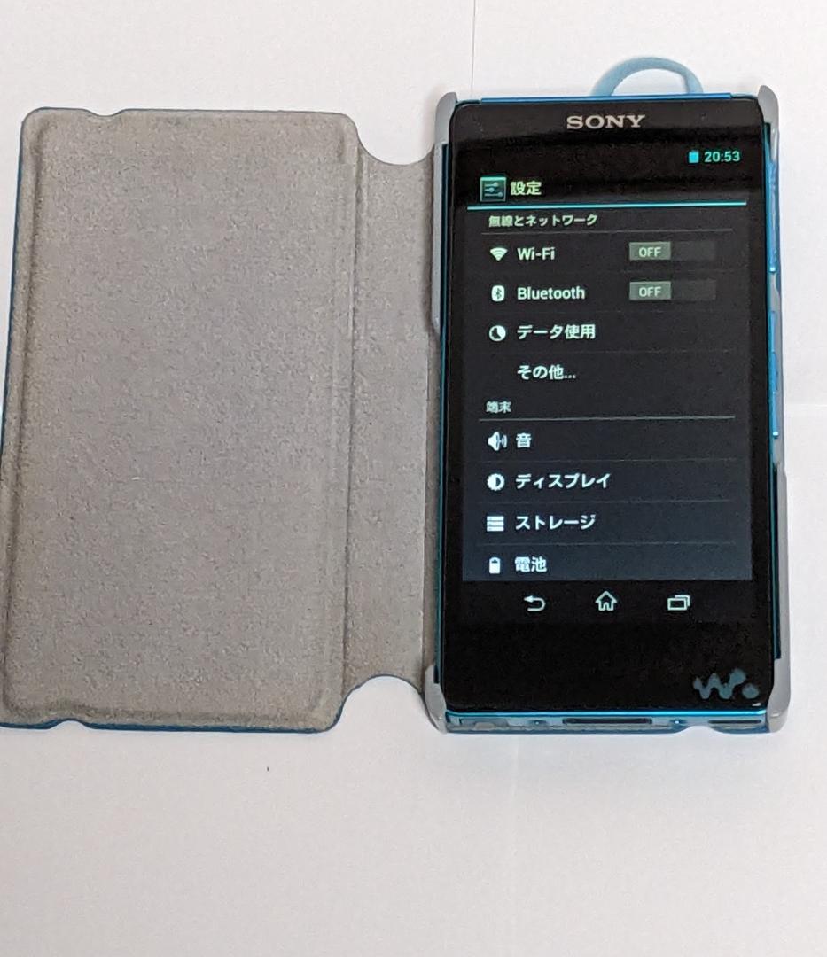 SONY ソニー ウォークマン NW-F886 純正ケース付き